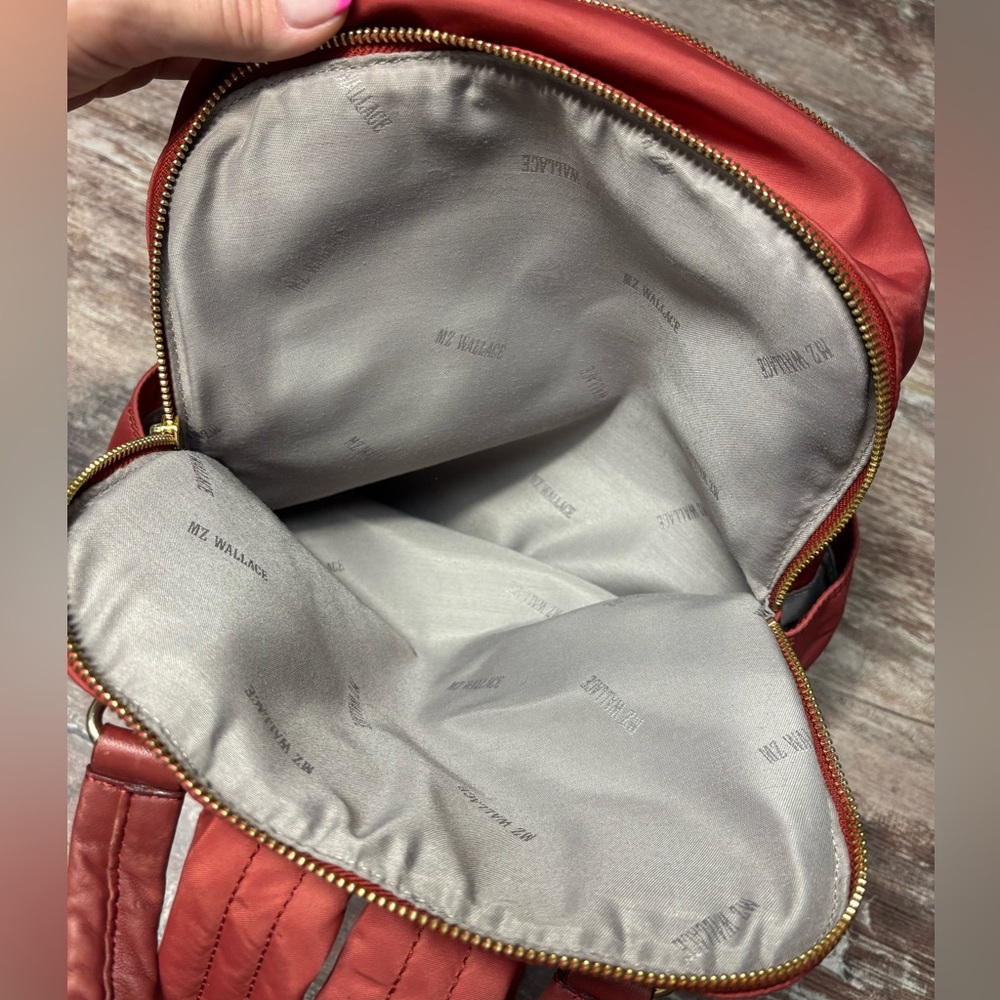MZ Wallace | GUC Jordan Rust Backpack Multi Pocket - Picture 6 of 10